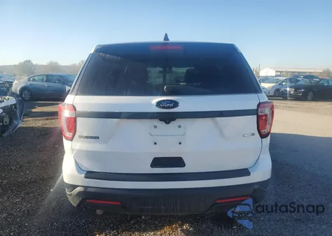 2018 Ford Explorer Police Interceptor from USA, damaged, VIN 1FM5K8AR6JGA37036